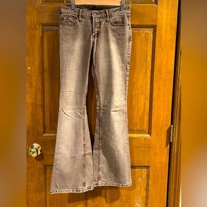 l.e.i.  eDENIM Women’s Distressed Brown Jeans